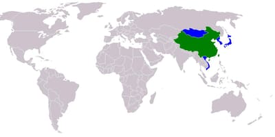 Тайвань карте в китайской версии